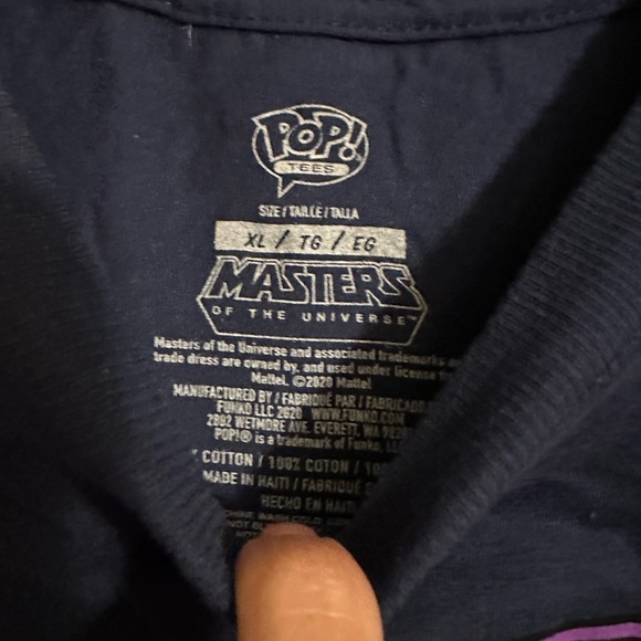 New SKELETOR Funko Pop! x Masters Of The Universe Men's T-Shirt size L,XL - Picture 4 of 4